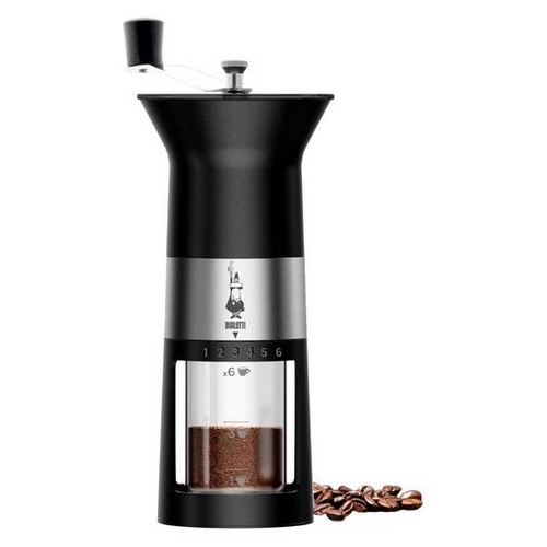 MOLINILLO CAFE BIALETTI MCPRO001 NEGRO/INOX MANUAL